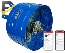 AFG SMT PRO-2.0 Smart Attic Fan for Gable Vents 1945 CFM Smart App Control