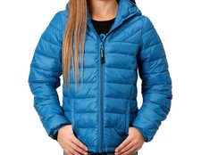Roper Western Jacket Girls Quilted Zip Teal 03-298-0693-6139 BU