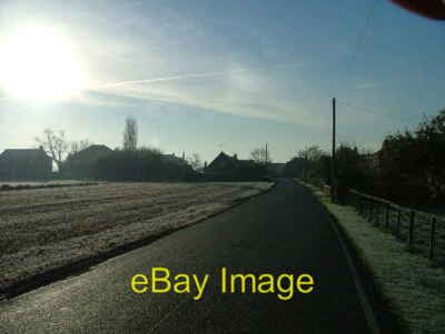 Photo 6x4 North end of Adlingfleet . Taken on a cold day when the whole a c2005