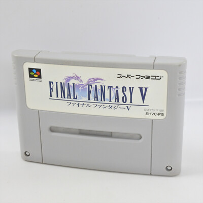 FINAL FANTASY V 5 FF 5 Super Famicom Nintendo 3089 sf | eBay