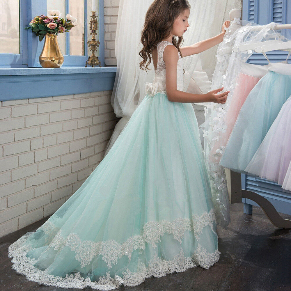 Sparkle Blue Princess Evening Dress (Elegant)