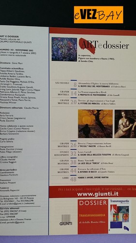 ART e DOSSIER - vari numeri - RIVISTA Arte Architettura Cultura artistica - Foto 5 di 24