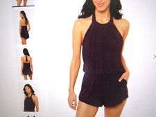  180 Miraclesuit Piper Romper Black NEW size 10           Magicsuit