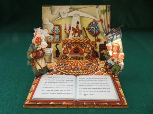 Vojtech Kubasta Raro Artia Praga 1961 Hansel Y Gretel 3D Pop Hasta Libro - Foto 5 di 14