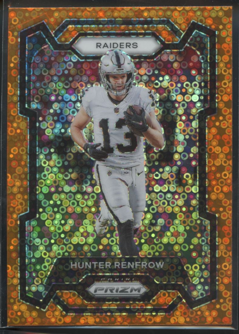 2023 Panini Prizm Rookie Disco Hunter Renfrow Las Vegas Raiders #175