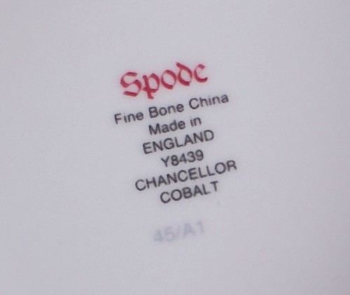 Spode CHANCELLOR COBALT Bone China Tureen with Lid Multiple Available - Picture 5 of 5