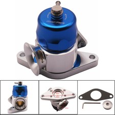 Blue Dual Port Bov For 02-07 Subaru Impreza Wrx 04 Sti Blow Off Valve