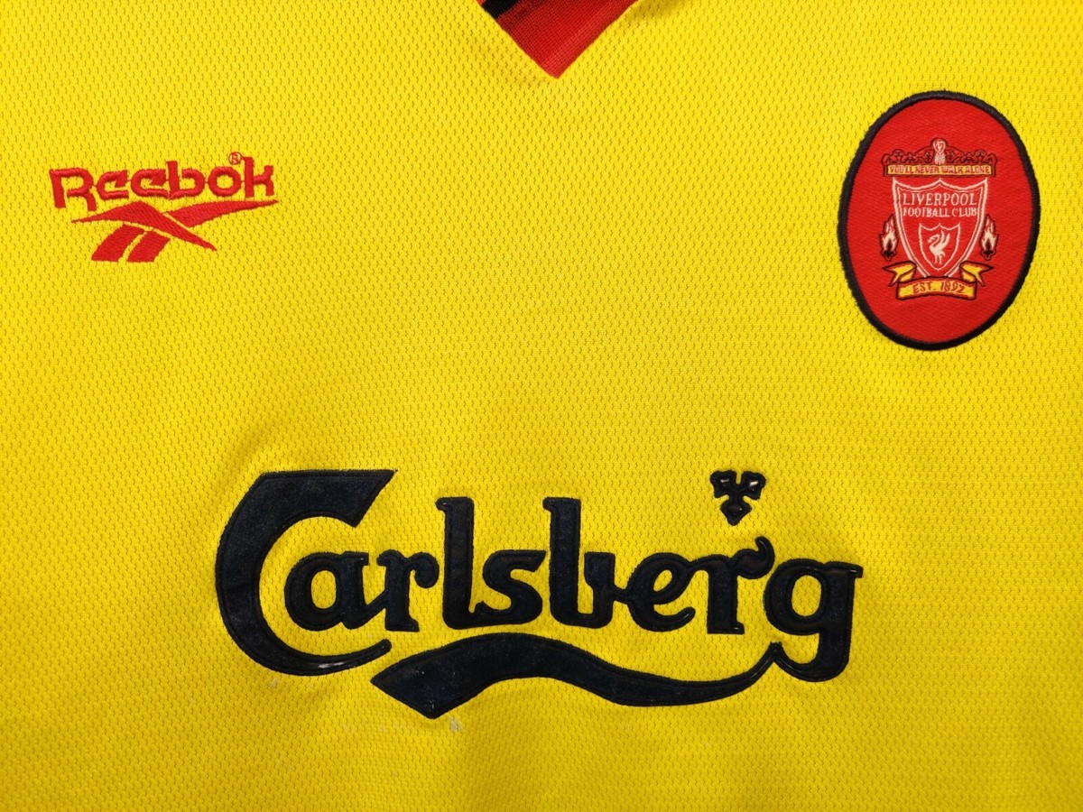 Liverpool 1997 1998 Away Shirt Football Soccer Jersey Liverpool 1997 1998 Away Shirt Football Soccer Jersey