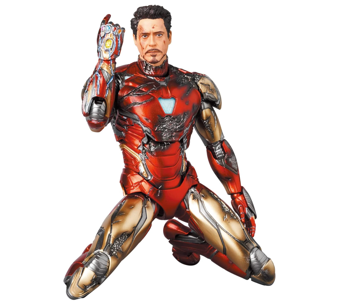 アメコミ MEDICOM TOY - MAFEX IRON MAN MARK85 BATTLE DAMAGE Ver. Mafex No.195 MAFEX IRON MAN MARK 85 (BATTLE DAMAGE Ver