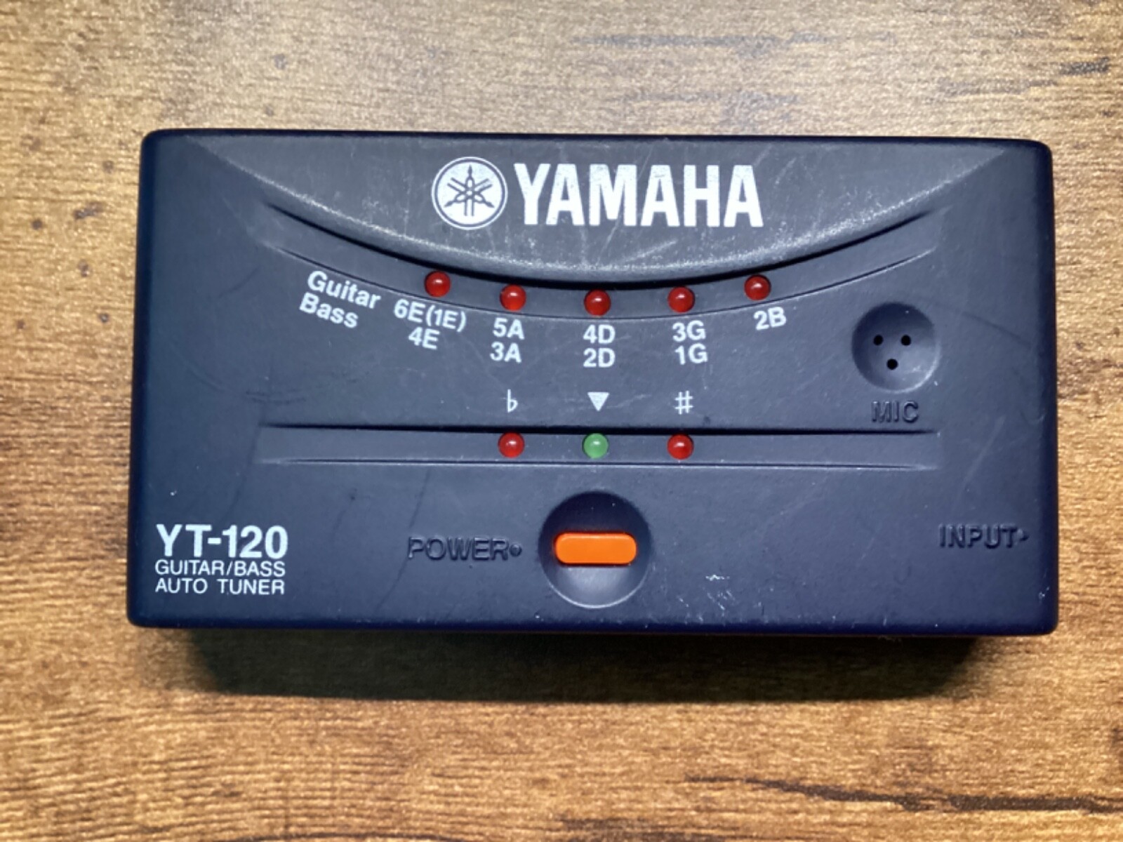 YAMAHA YT120 Guitar Bass Auto Tuner Handheld Digital TESTED eBay