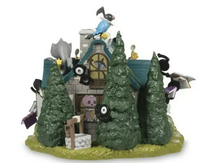 Pokemon Center Haunted Pokemon Village Halloween House Figures Set