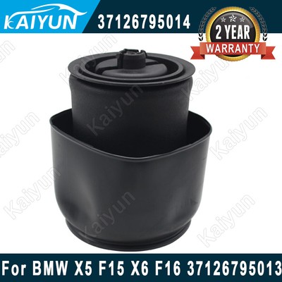 Rear F15 Air Suspension Spring Bag For BMW X5 2014-18 X6 F16 2015-18 37126795013