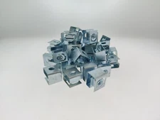 (20pcs) 10-32 Rack Mounting Retainer Clip Nuts Cage Slide Mount