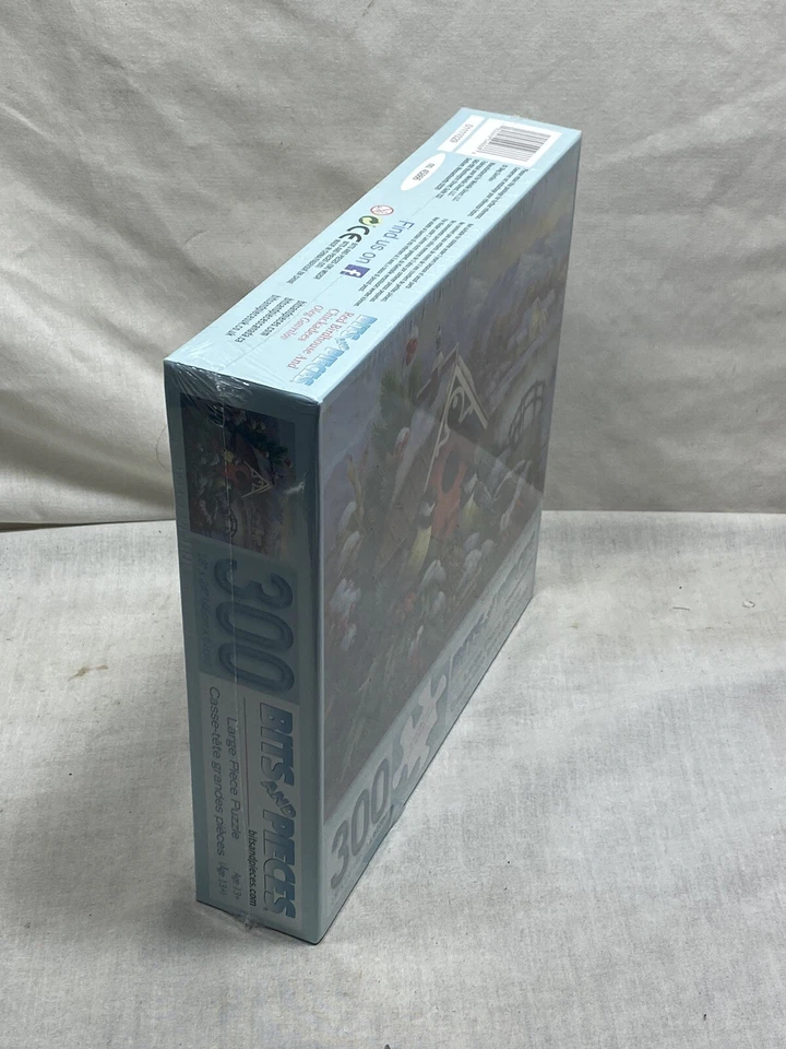 Rompecabezas de 300 piezas Bits and Pieces - Pajarera roja y garbanzos Foto 4 de 4