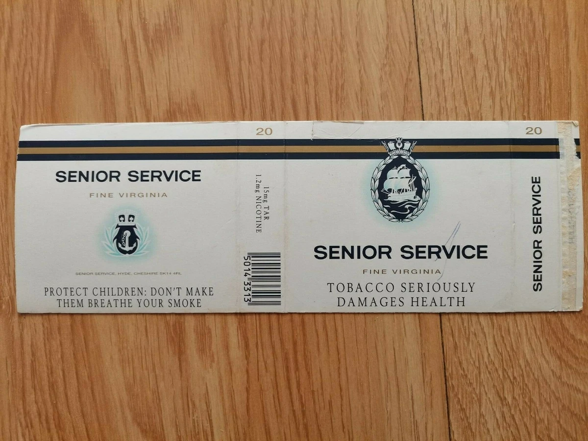 how much is a packet of 20 senior service cigarettes Senior Service Collectible Tobacco Cigarettes for sale