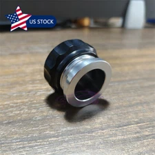 ID 0.98"/25mm Aluminum Alloy Weld Billet On Filler Neck Cap Oil Fuel Water Tank