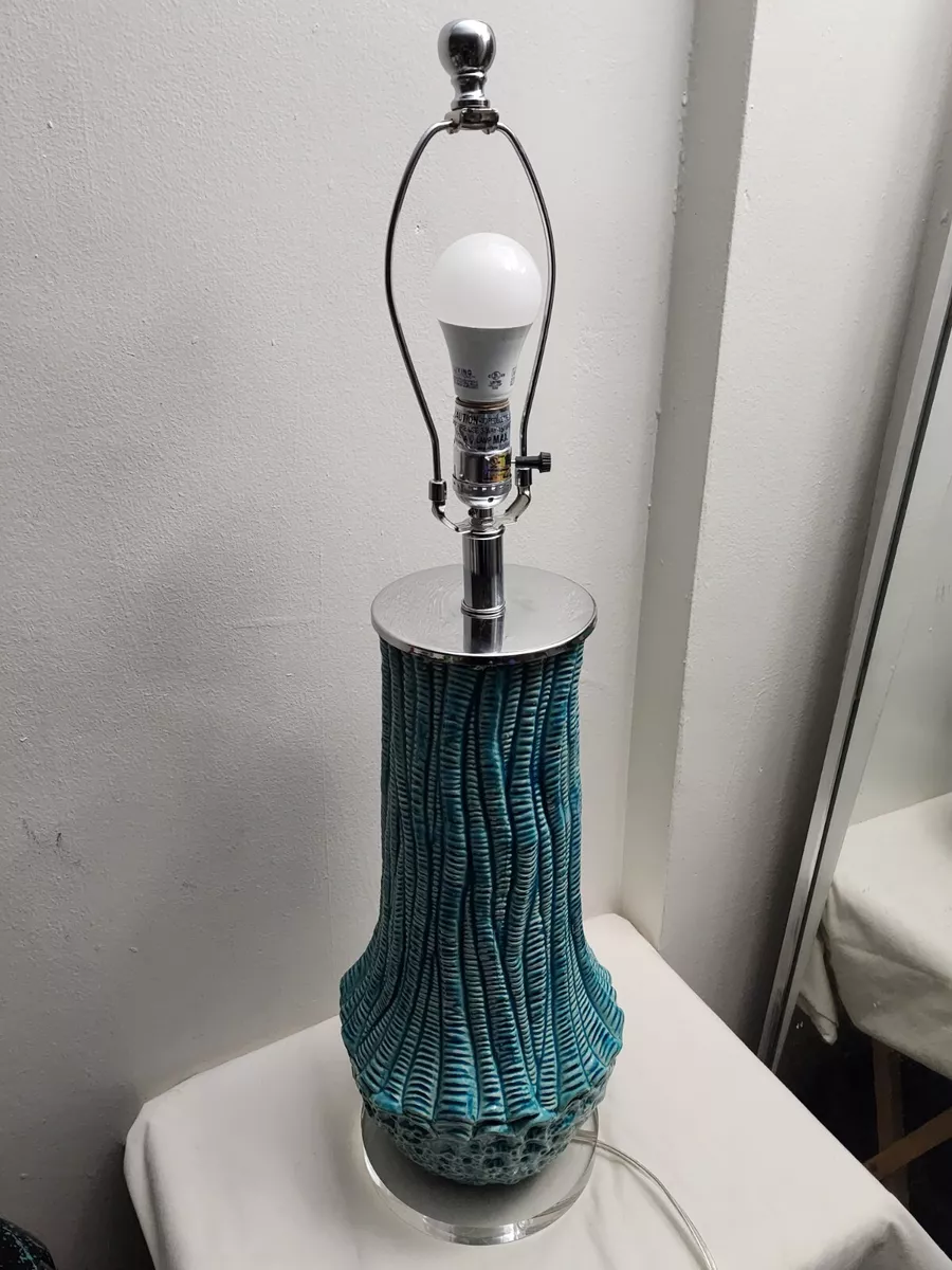 Turquoise ceramic lamp online