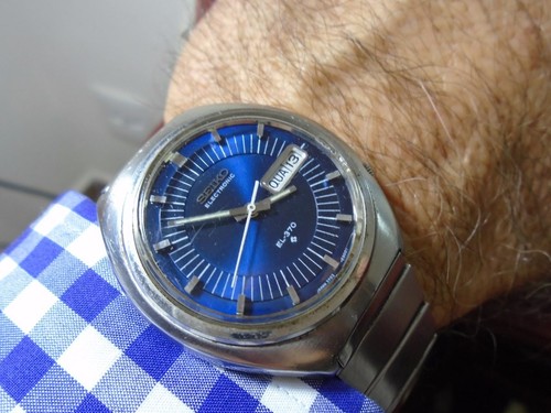 Relógio Seiko El 370 Eletromecânico Cal 3703 8001 Antigo | eBay