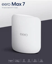 Eero Max 7 Tri-Band Mesh Wi-Fi 7 Router - 10 Gbps Ethernet (NO ISP RESTRICTION)