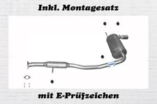 Mazda MX-5 I 1.6 16V Endschalldämpfer Auspuff Endtopf + Montagesatz Bj. 90-97