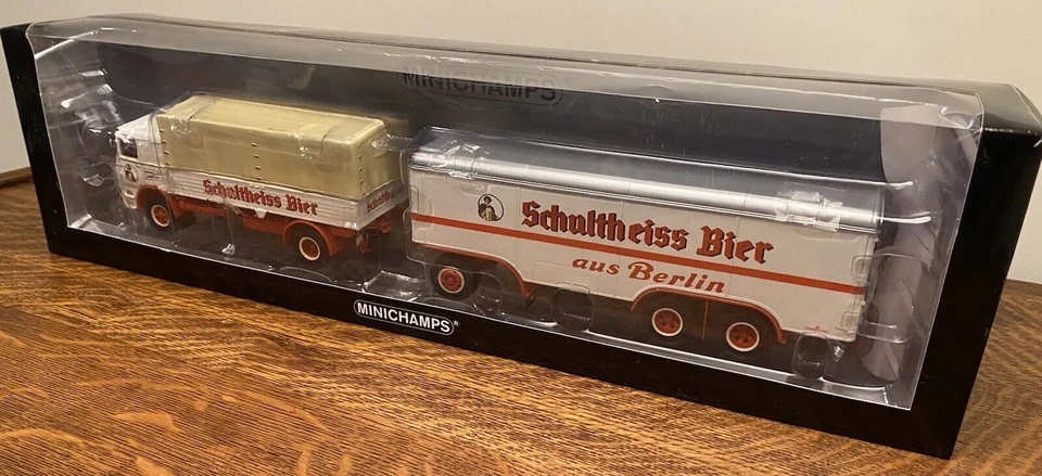 MINICHAMPS 1/43 BUESSING LU11/16 TREN DE MALETAS DEXTRO ENERGEN 499 073940 Foto 2 de 4