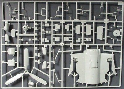 TRUMPETER 1/32nd Scale F6F-5 Hellcat - Parts Tree B from Kit No. 02257