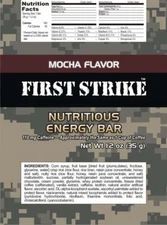 Mocha First Strike Bars, Mini Size [1.2 oz] - 6, 12, 24 and 48 Packs!