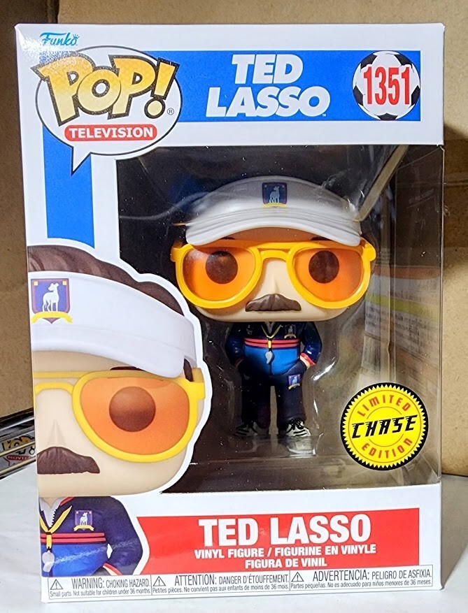 Ted Lasso CHASE Funko Pop! Television Vinyl Figure #1351 - In Hand