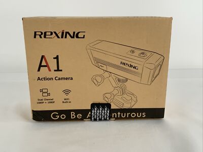 Rexing A1 Two Way Camera Front & Back,1080p@30fps,Wi-Fi,Remote Control,IMX307