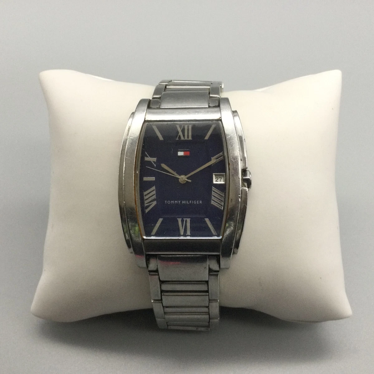 Pflege Souvenir Dämon tommy hilfiger watch battery Laut sprechen Silber