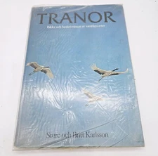 Tranor Cranes by Britt Karlsson Bird Book Sweden in Swedish