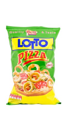 LOTTO MAIS PUFF SNACKS CHIPS CLASSIC (5er Pack), Lotto Snacks Pizza   5 x 75g