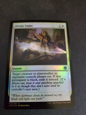 Divine Smite Foil (012) Adventures in the Forgotten Realms AFR MTG NM