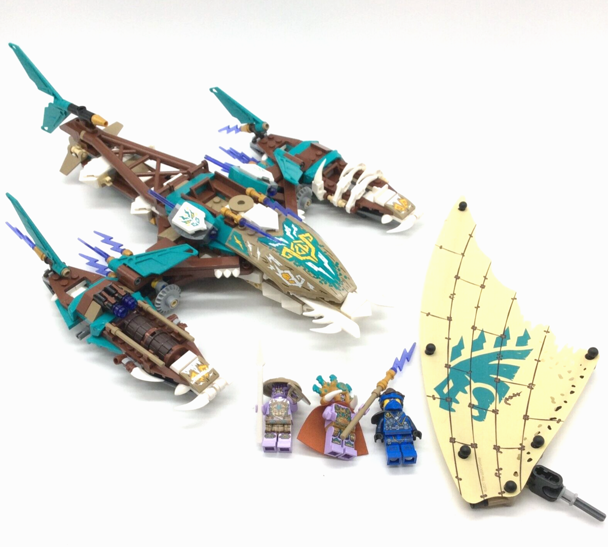 LEGO 71748 Ninjago Catamaran Sea Battle - INCOMPLETE Set | eBay
