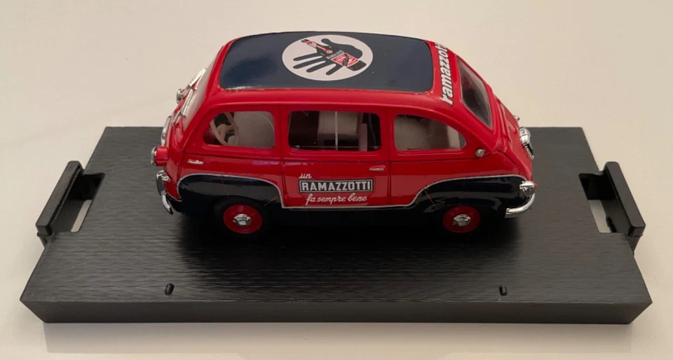 Fiat 600 Multipla Ramazzotti 1960 1/43 Brumm - Immagine 4 di 4