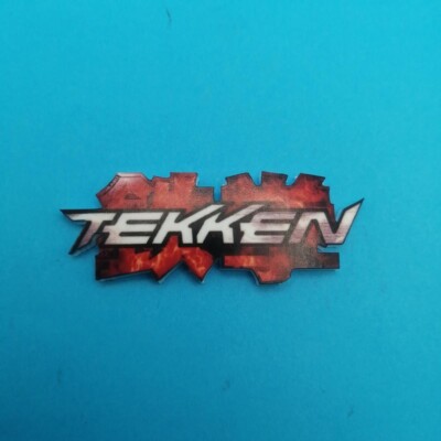 Tekken Logo - Pin Abzeichen - Sicherheitsnadel - Lasergeschnittenes Acryl