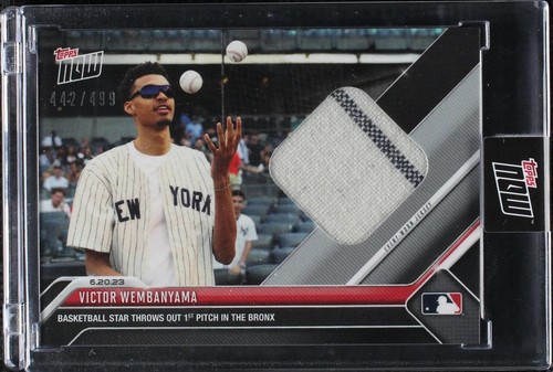 PSA 10 VICTOR WEMBANYAMA 2023 Topps Now Draft #D1 SPURS Rookie