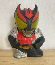 Mini figurine Kamen Rider Kiva mascotte doigt marionnette Toei SFX TV vintage...
