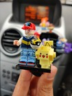 Pokemon Car Air Freshener Ash Pikachu Mini Figures Car Gift Misty Calem Serena