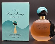 New In Box Avon Far Away Infinity Eau de Parfum Spray 1.7 Fl Oz Perfume NIB