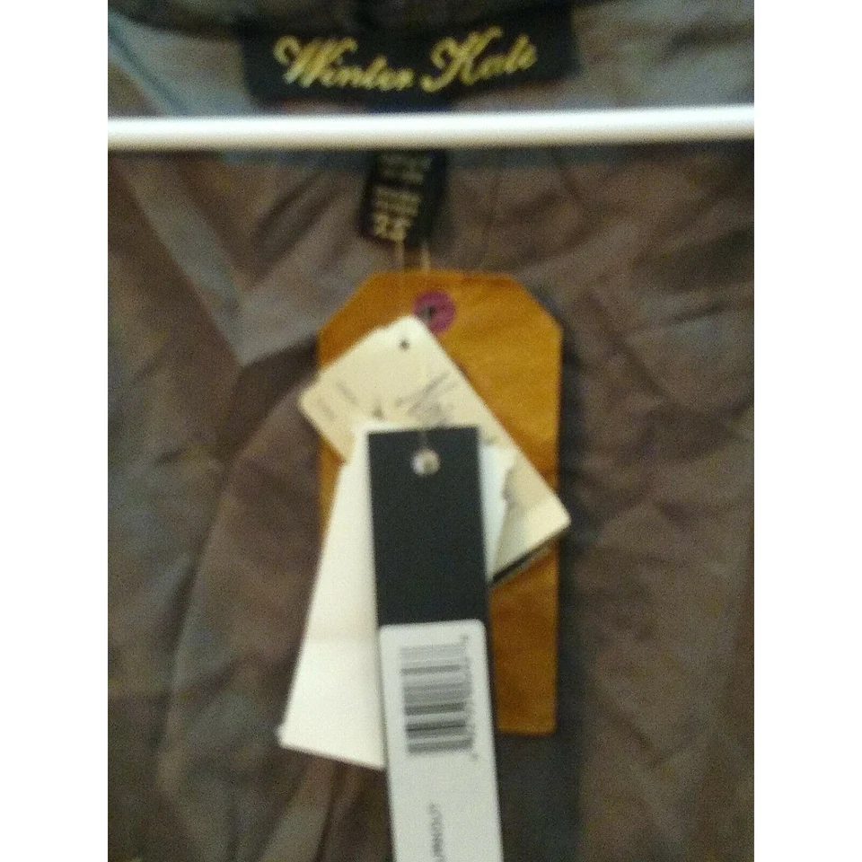 NWT Winter Kate Jade Dark Gray Sheer Cropped Jacket NRJ23VSI Size XS  - Image 2 of 4