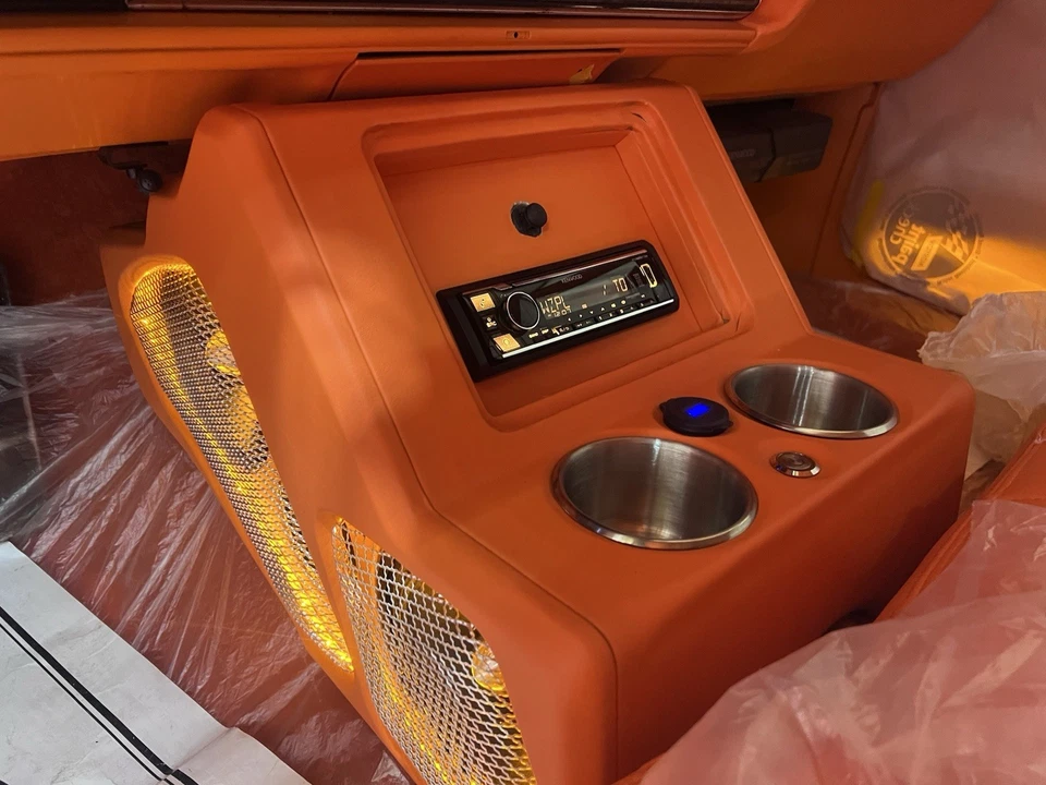 Buick Electra 1977-1979, LeSabre, Delta 88, Olds 98, consola central Bonneville. Foto 2 de 2