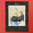 6-02-05 2025 Leaf Photographic encased polaroid autograh signed by Billy Idol /1