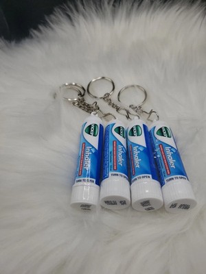 4 X Vicks Inhaler for Nasal Congestion Cold Blocked Nose Sinus Fast Relief (1)