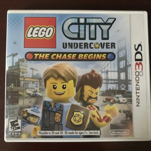 LEGO City Undercover: The Chase Begins (Nintendo 3DS, 2013) COMPLETE