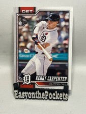 2026 Topps Series 1 Kerry Carpenter #61 Tigers