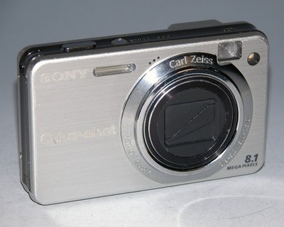 Sony Cyber-shot DSC-W150 8.1MP Digital Camera - Silver #7363