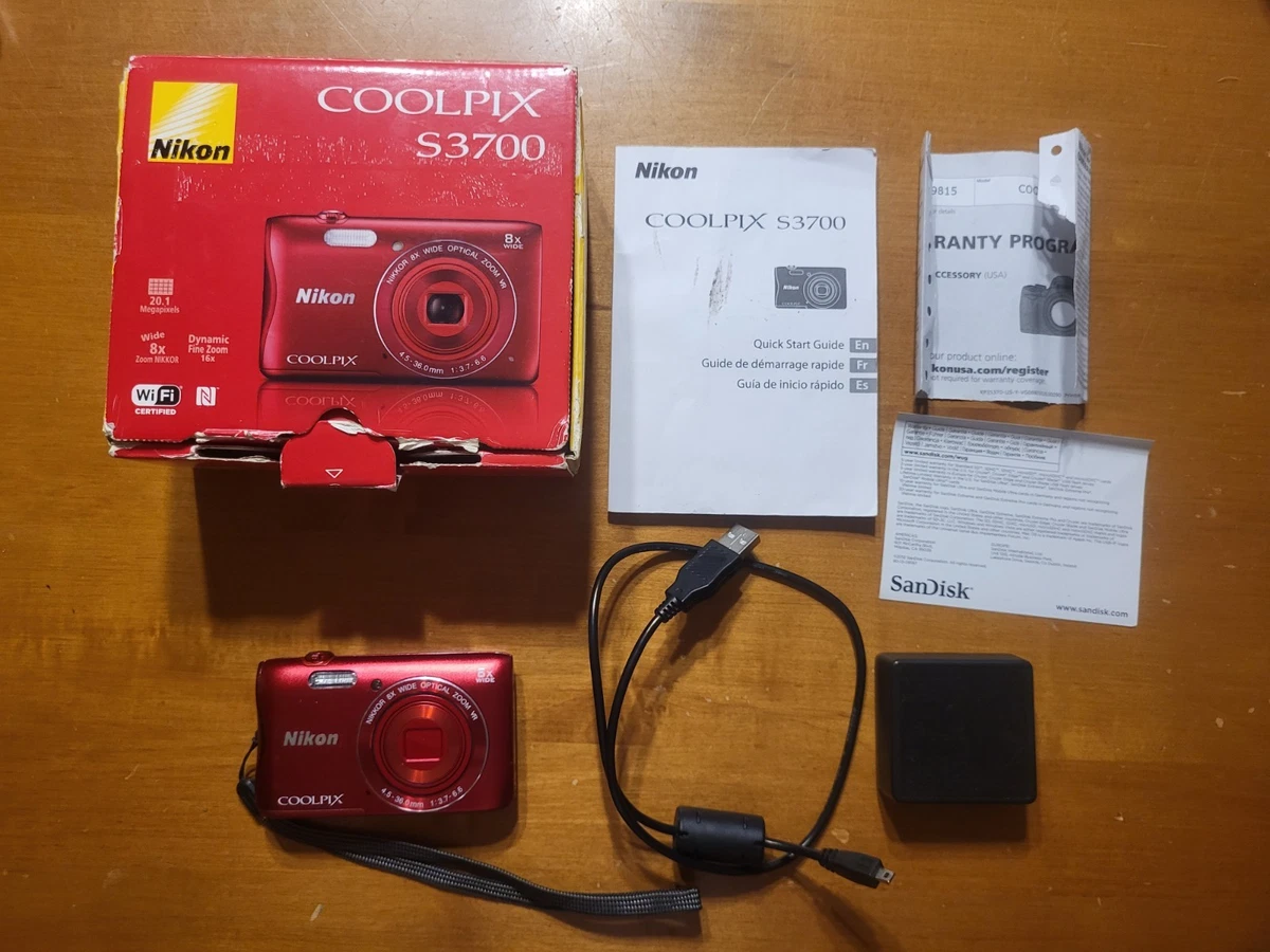 Nikon COOLPIX Digital Cameras 20-29.9 MP Maximum Resolution for