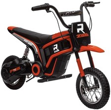 24V Kids Electric Motarbike With Twisted Grip Throttle, Music, Horn - Red