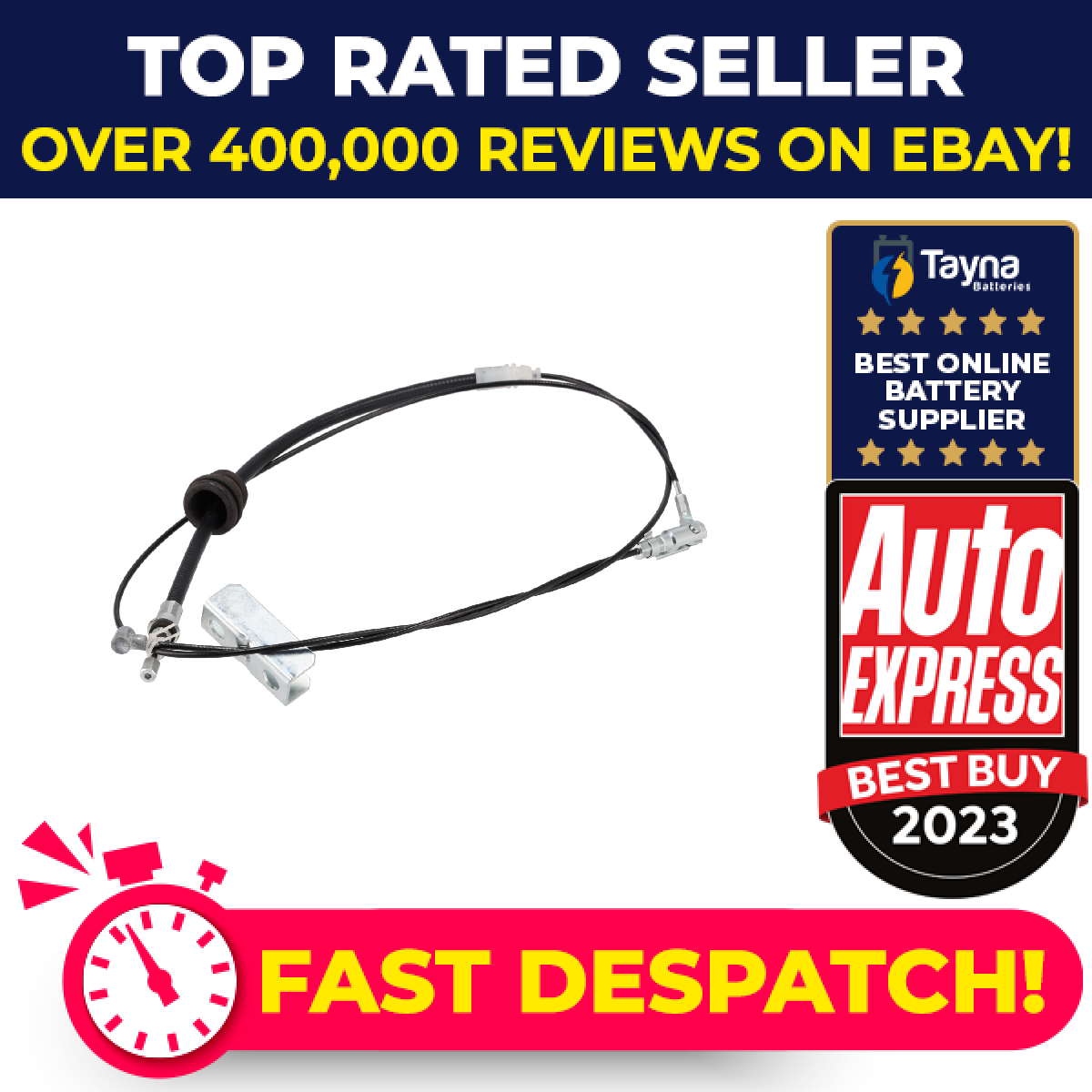 Handbrake Cable fits NISSAN PRIMASTAR X83 2.5D Centre 2002 on Hand Brake Parking